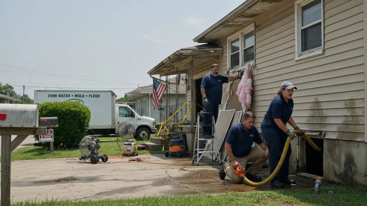 Water Damage Repair in Glen Allan, MS near me